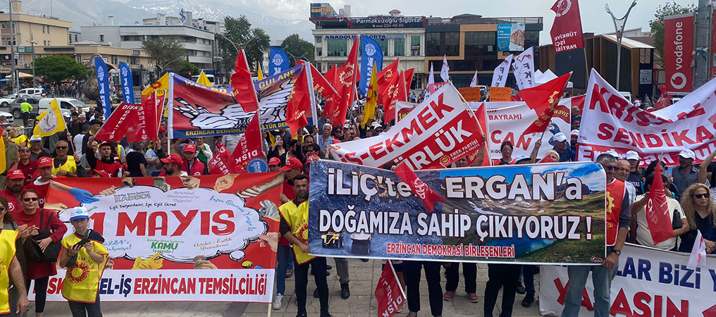 Erzincan’da 1 Mayıs Emek ve Dayanışma Günü Coşkuyla Kutlandı