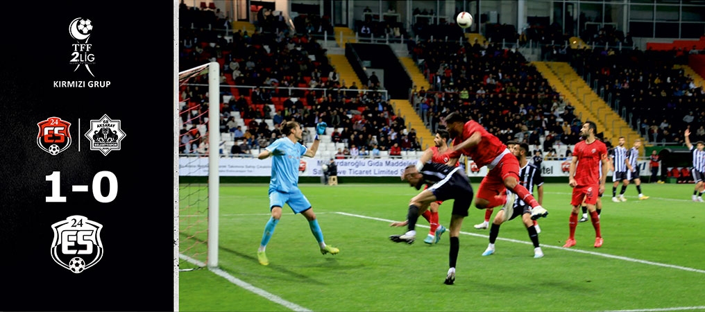 24Erzincanspor 3 Puanı Tek Golle Aldı