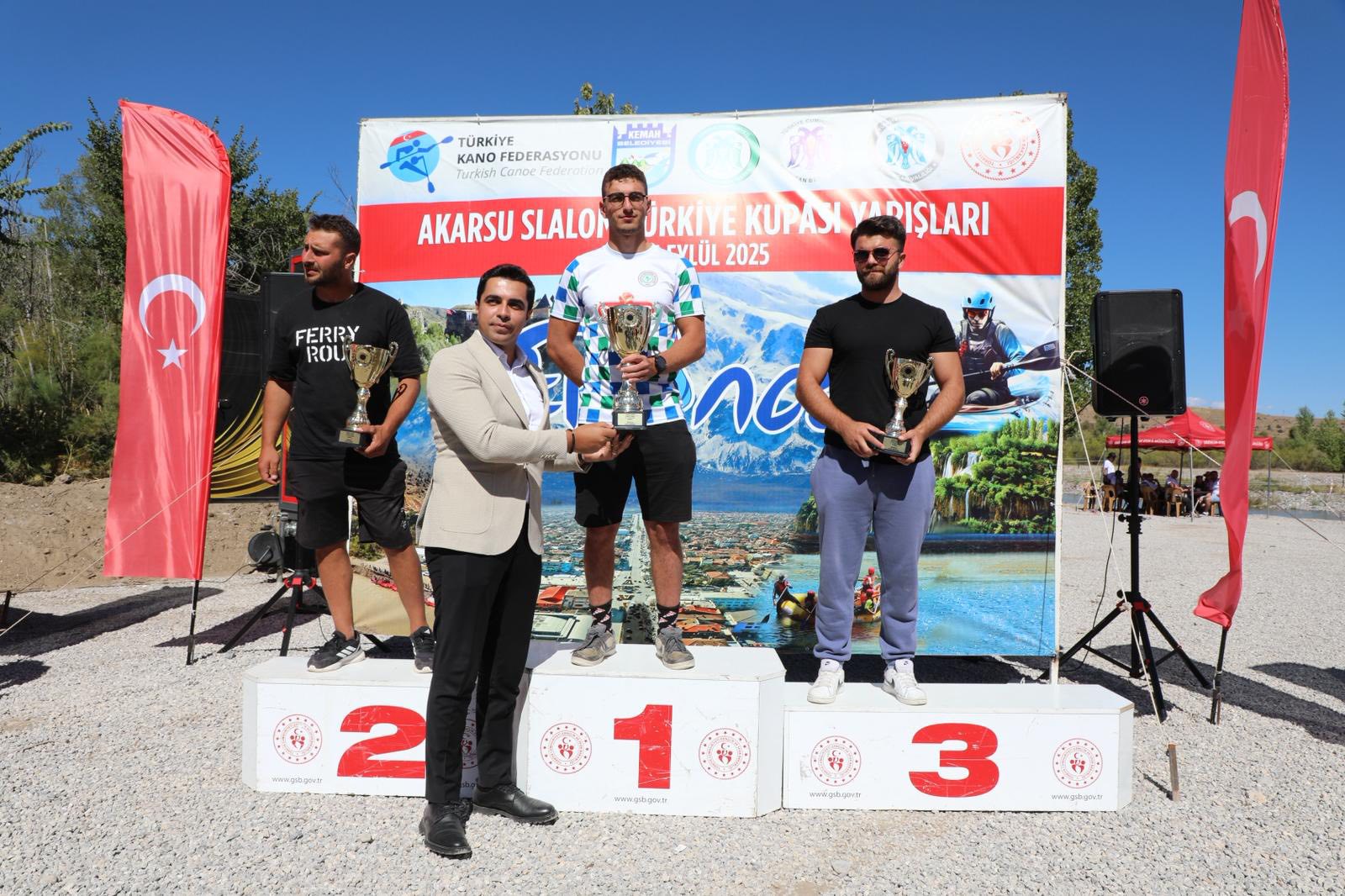 Akarsu Slalom Kano Türkiye Kupası Yarışları  Tamamlandı