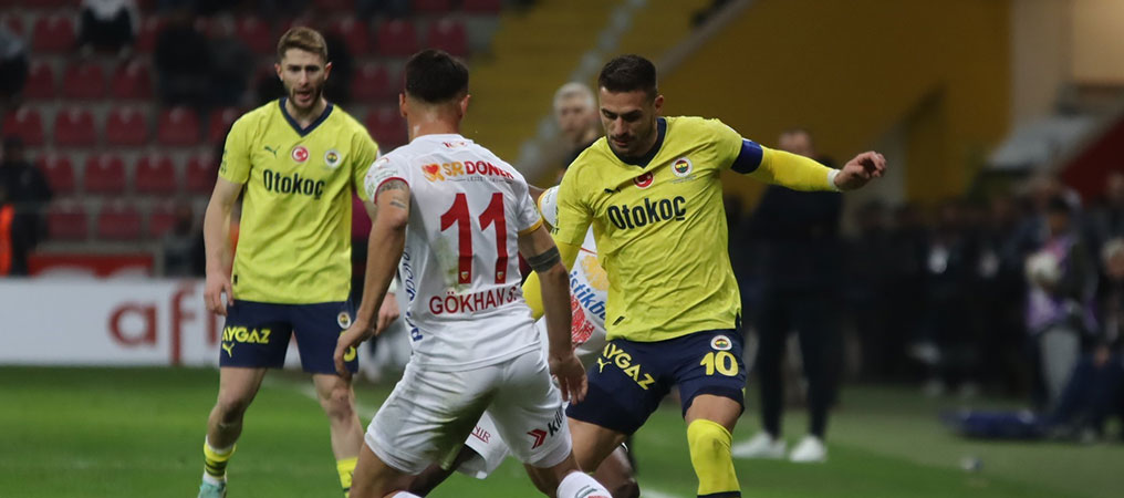 Fenerbahçe ile Kayserispor 46. randevuda: 6 futbolcu kart sınırında