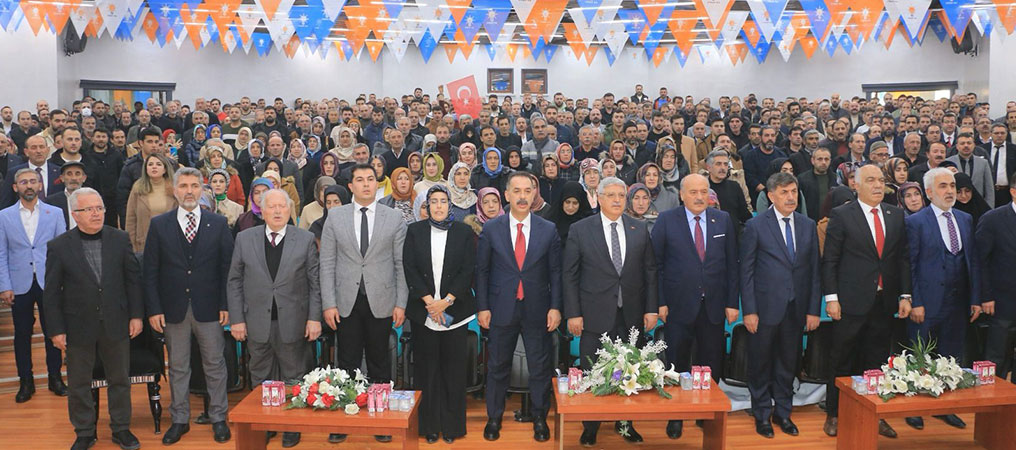 AK Parti Erzincan İlçe ve Belde Belediye Başkanları Tanıtıldı