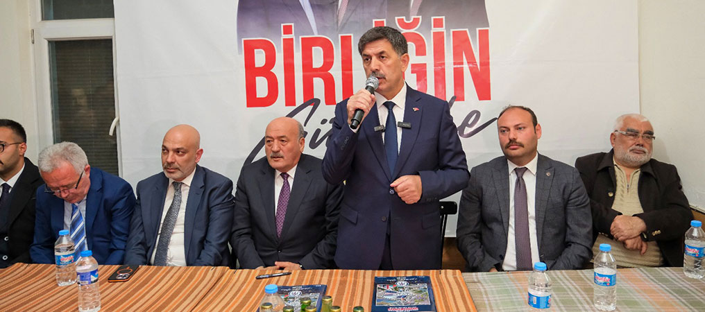 Başkan Aksun: “Cumhur İttifakı’nın Yanında, Erzincan'lı Hemşehrilerim Var”