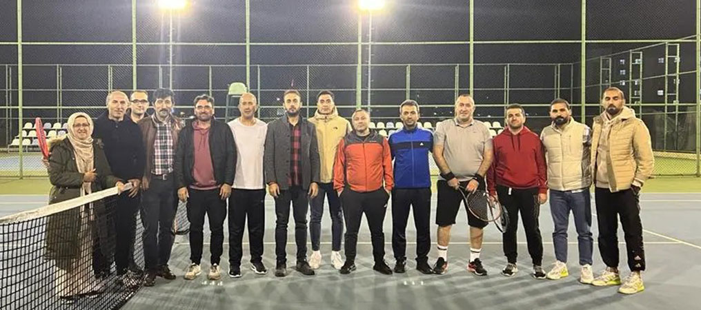 EBYÜ Erkekler Kort Tenis Turnuvası Sona Erdi