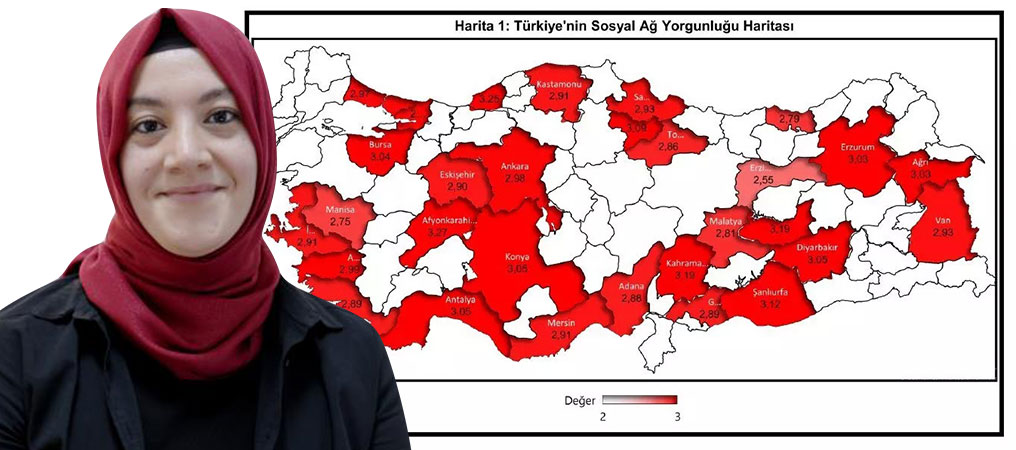 En Az Sosyal Ağ Yorgunluğu Yaşayan Şehir Erzincan