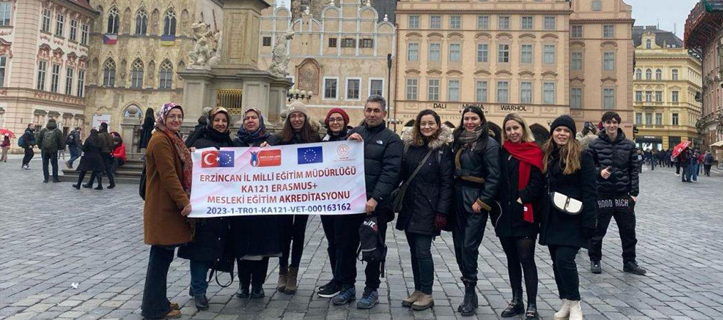 Erasmus+ Programı Kapsamında Gerçekleştirilen Prag Grubu İşbaşı İzleme Hareketliliği Gerçekleşti