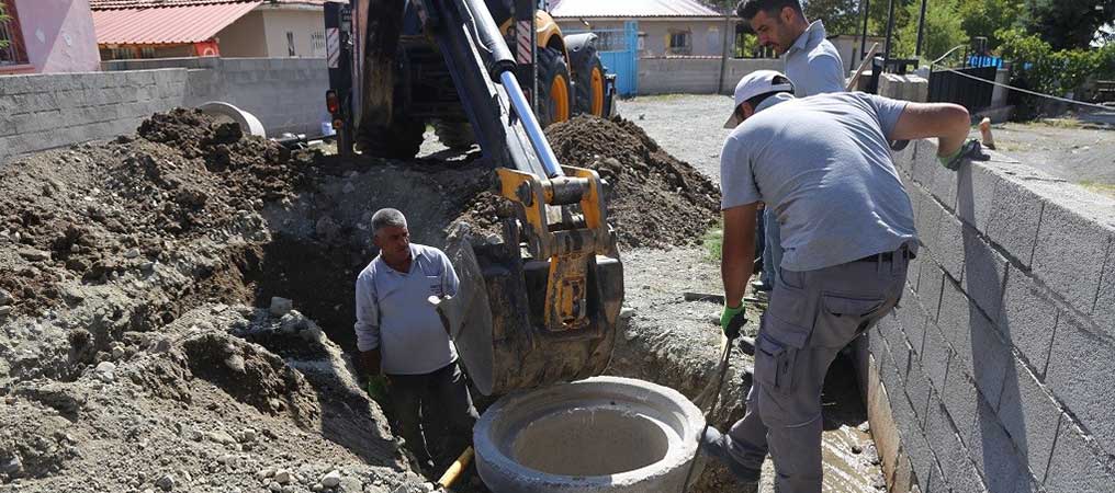 Erzincan Belediyesi Kanalizasyon Hattı Çalışmalarını Başlattı