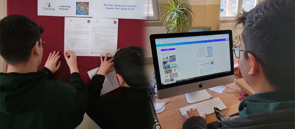 Erzincan Mesleki ve Teknik Anadolu Lisesi’nden Küresel Afet Farkındalığı Projesi