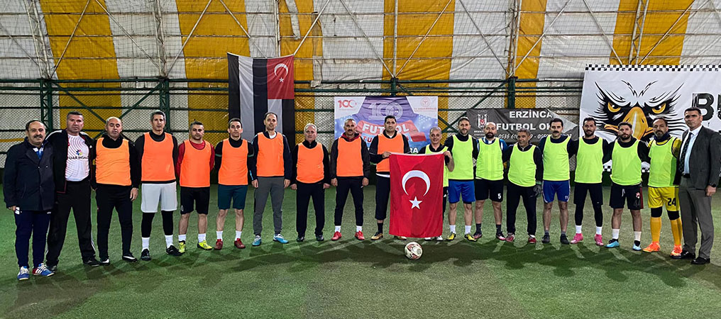 Erzincan’da 100. Yıl Sağlık Futbol Turnuvası Düzenlendi 