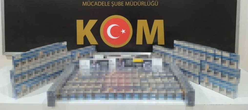 Erzincan’da 400 Paket Kaçak Sigara Ele Geçirildi