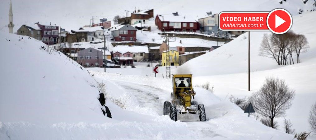 Erzincan’da 471 Köy Yolu Ulaşıma Kapandı