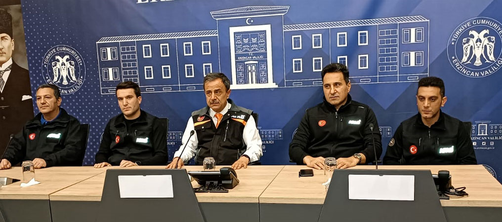 Erzincan’da AFAD 2023 Yılında 112 Olaya Müdahale Etti