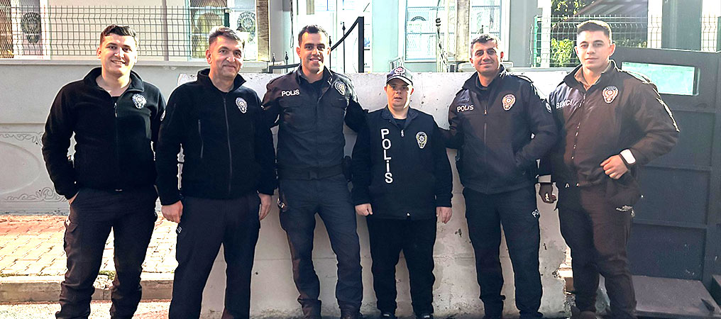 Erzincan’da Özel Çocuğun ‘Polis Olma’ Mutluluğu!