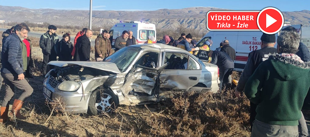 Erzincan’da Trafik Kazası 1 Ölü