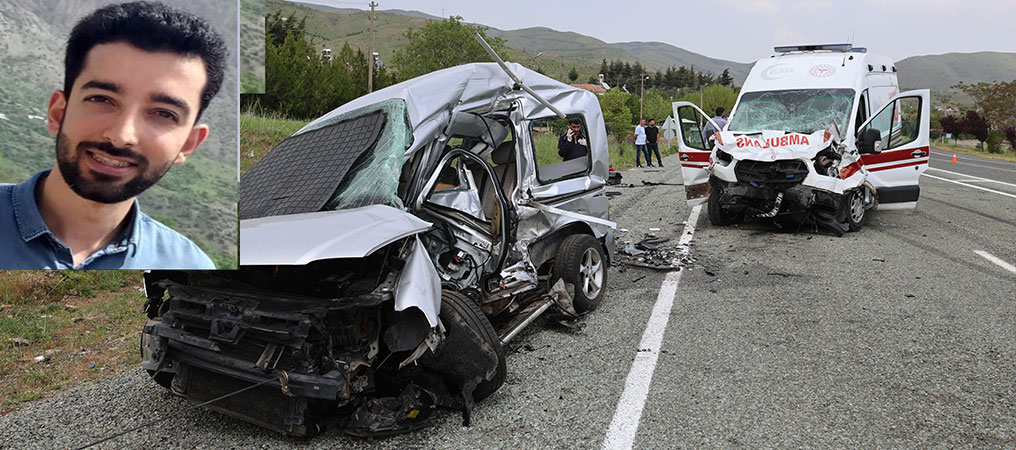 Erzincan’da Görev Yapan Öğretmen Kazada Hayatını Kaybetti