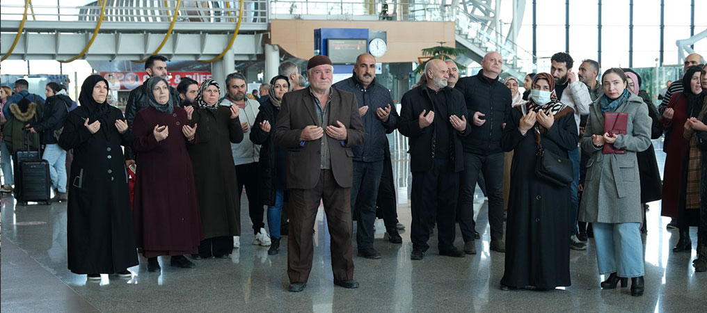 Erzincan’da Umre Yolcuları Dualarla Uğurlandı   