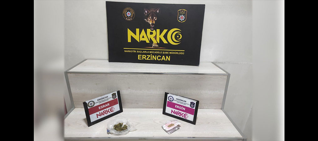Erzincan’da Uyuşturucu Operasyonu: 4 Kişi Tutuklandı