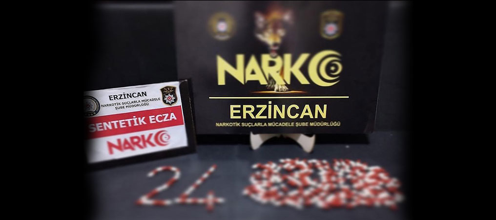 Erzincan’da Şüpheli Şahsın Üzerinden Uyuşturucu Madde Çıktı 
