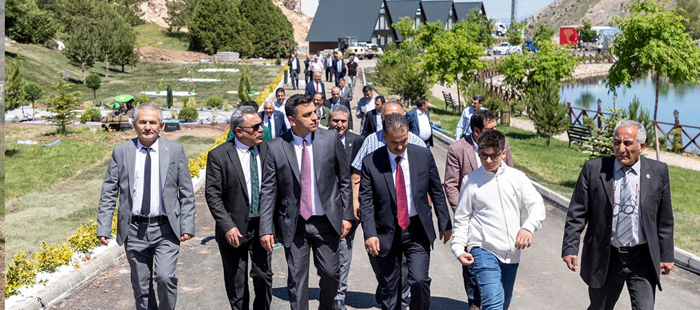 Erzincan İl Genel Meclisi, Ergan Dağında İncelemelerde Bulundu