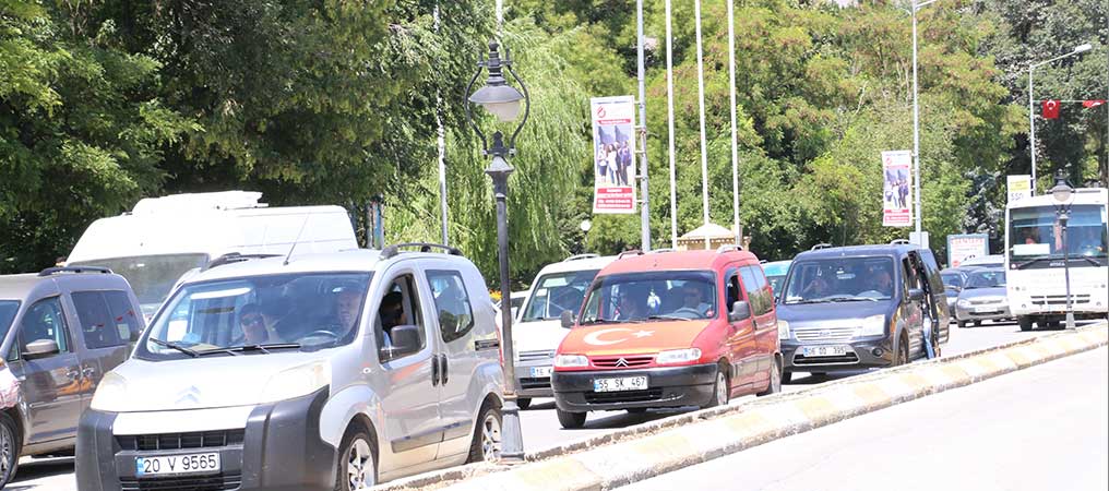 Erzincan'da Trafiğe Kayıtlı Araç Sayısı Haziran Ayı Sonu İtibarıyla 64 Bin 64 Oldu