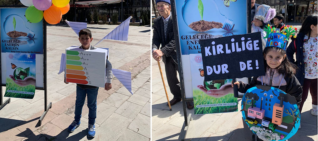 ''Geleceğe Enerjin Kalsın” Etwinning Projesi Renkli Görüntüler Oluşturdu