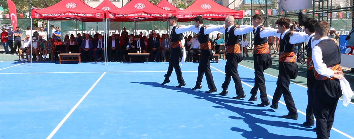 Uluslararası Erzincan Ergan Cup (Tennis Europe) Turnuvası Açılışı Yapıldı