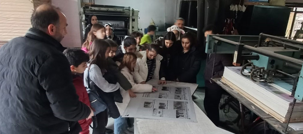 Genç Gazetecilerden HABERCAN Gazetesine Ziyaret