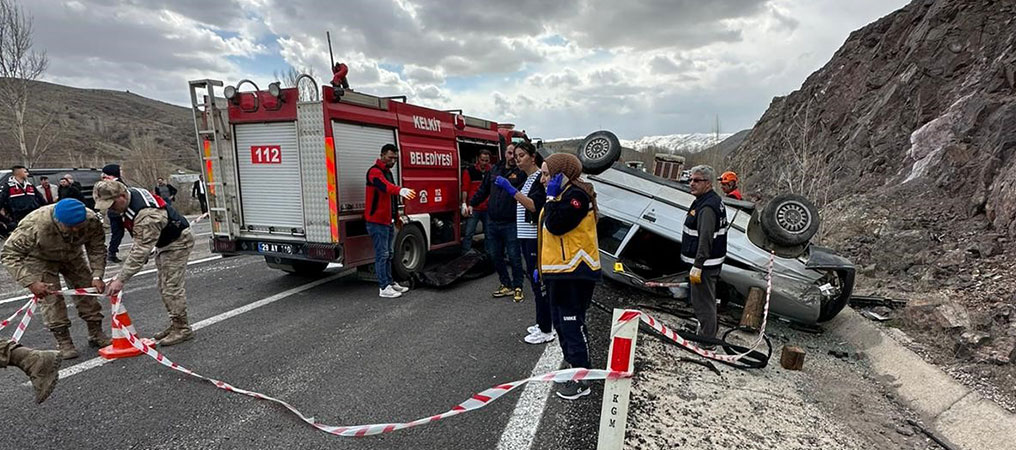 Kelkit-Erzincan Yolunda Trafik Kazası: 1 Ölü 1 Yaralı