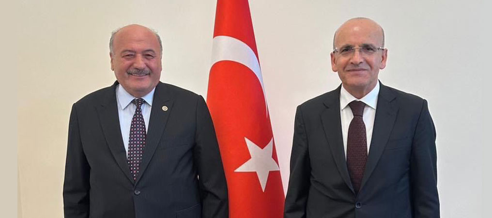 Milletvekili Karaman, Maliye Bakanı Şimşek İle Erzincan'da ki Yatırımları Konuştu