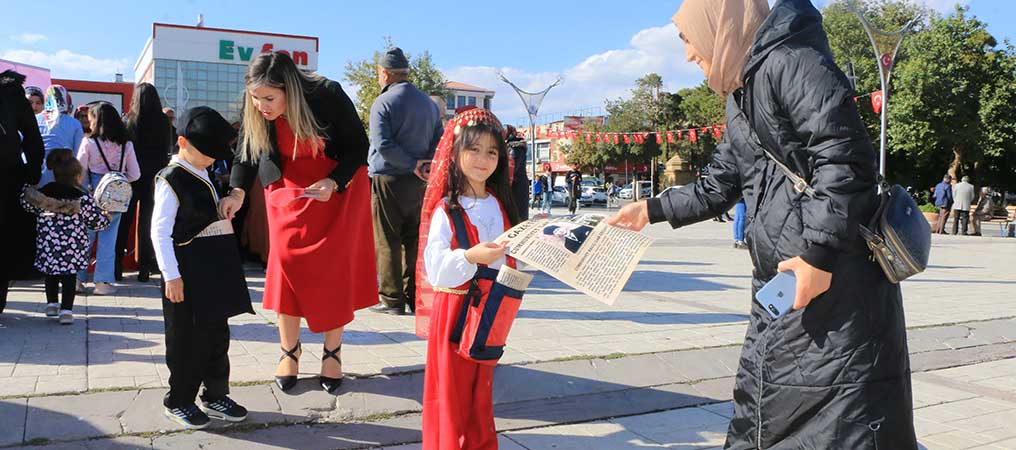 Minik Öğrencilerden Cumhuriyet Bayramı’na Özel Gazete