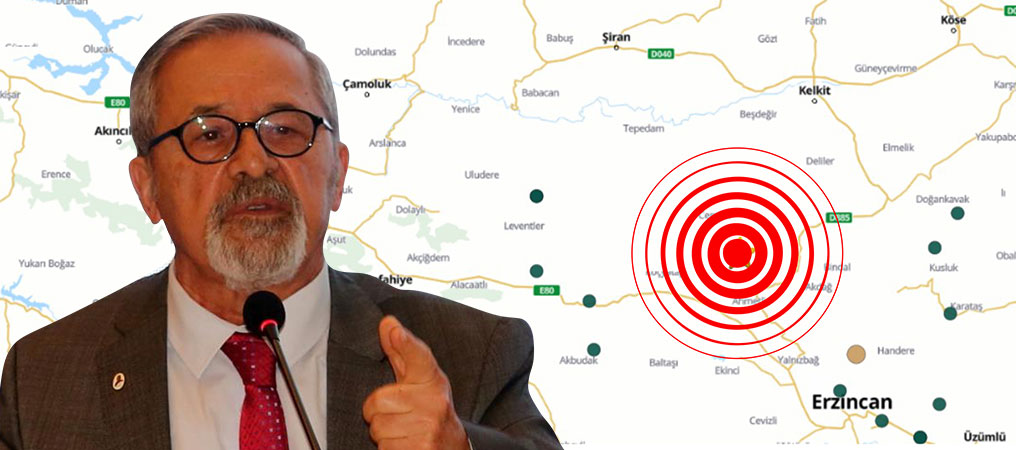Naci Görür’den Erzincan-Bingöl Uyarısı: “Bu Depremler Stres Yükleyebilir”
