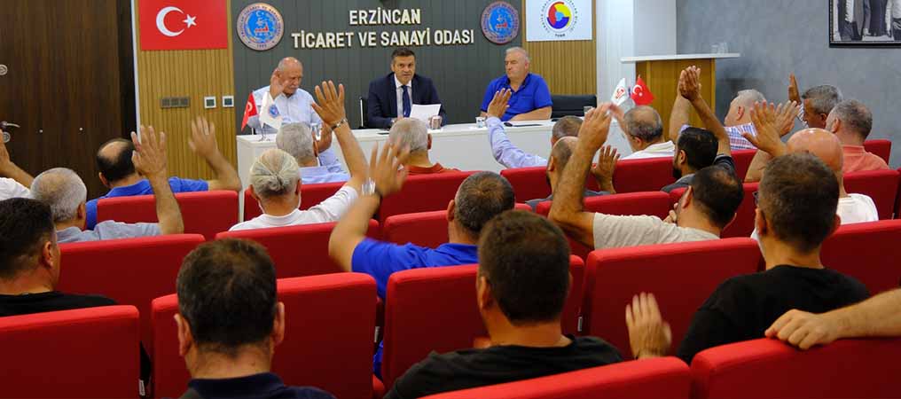 Erzincan TSO Ağustos Ayı Meclis Toplantısı Gerçekleştirildi