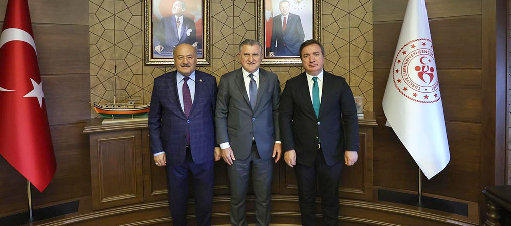 Vali Aydoğdu ile Milletvekili Karaman’dan Bakan Bak’a Ziyaret