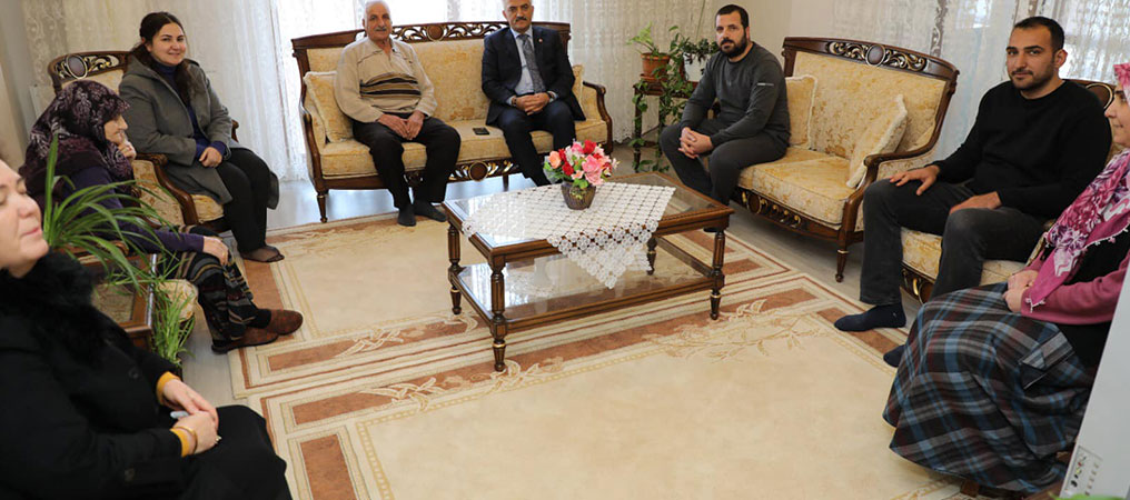 Vali Makas, Şehit Ailelerinin İstek ve Taleplerini Dinledi