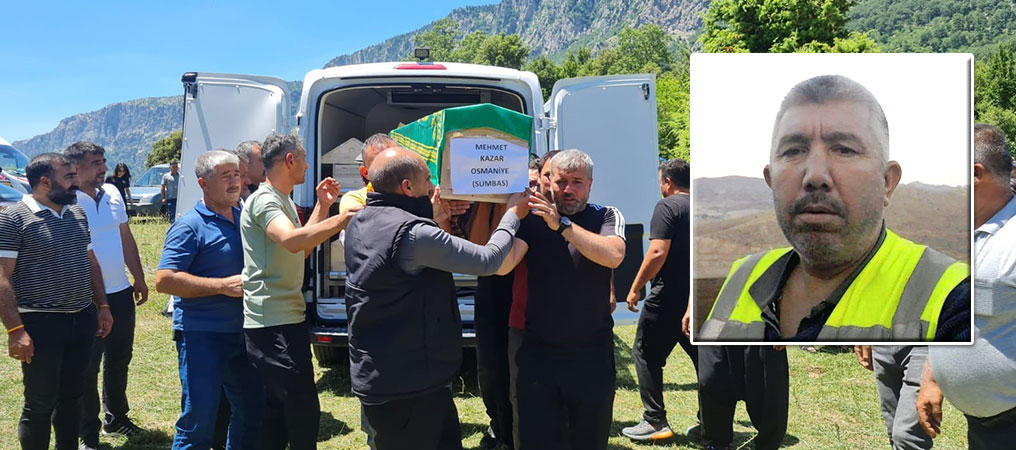 İliç'teki Maden Kazasında Hayatını Kaybeden İşçi Osmaniye'de Toprağa Verildi